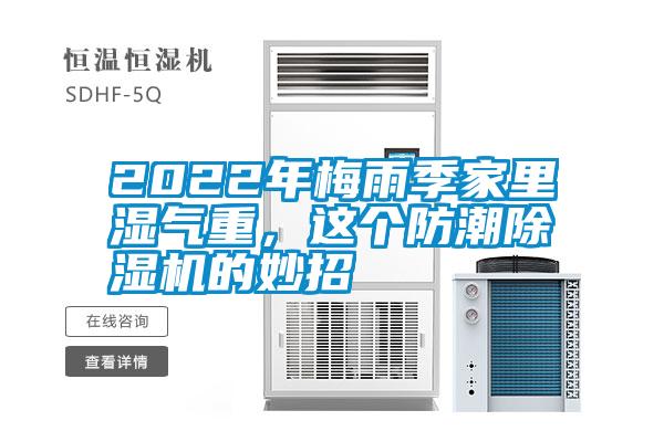 2022年梅雨季家裏濕氣重，這個防潮91看片网站视频機的妙招