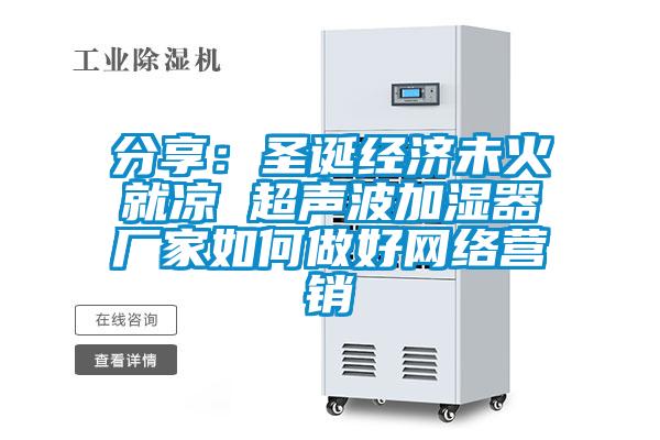 分享：聖誕經濟未火就涼 超聲波加濕器廠家如何做好網絡營銷