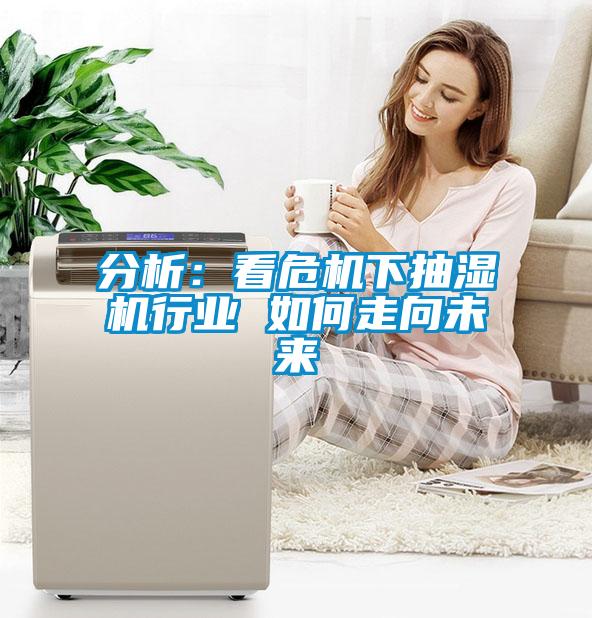 分析：看危機下抽濕機行業 如何走向未來