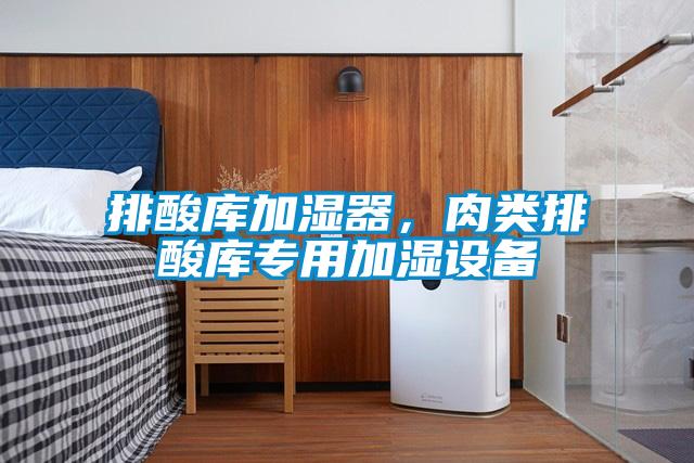排酸庫加濕器，肉類排酸庫專用加濕設備