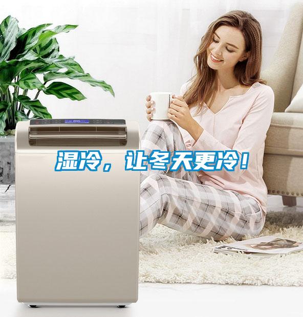 濕冷，讓冬天更冷！