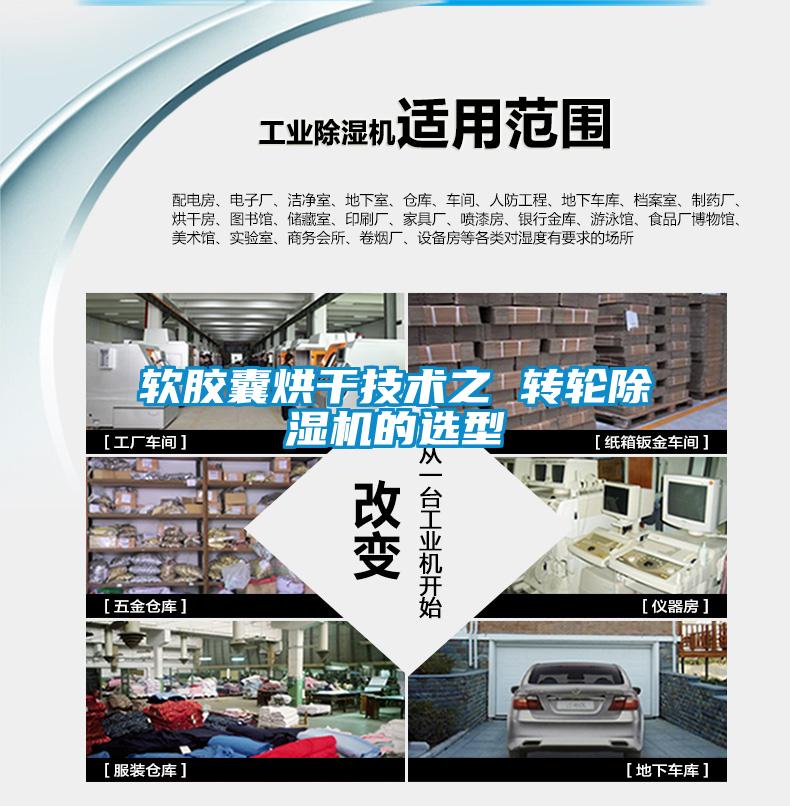 軟膠囊烘幹技術之 轉輪91看片网站视频機的選型
