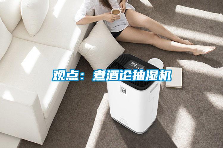 觀點：煮酒論抽濕機