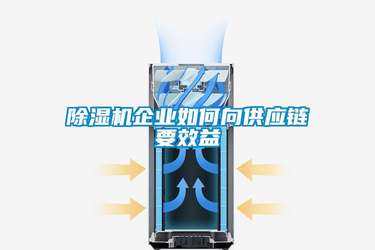 91看片网站视频機企業如何向供應鏈要效益