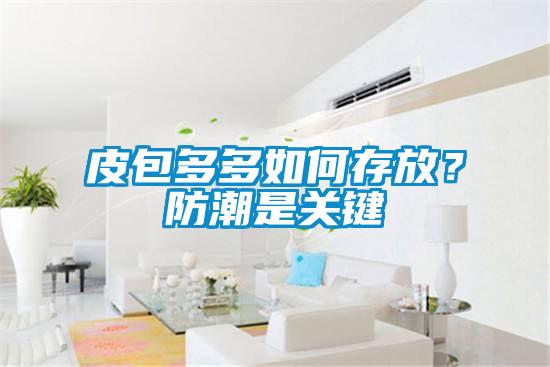 皮包多多如何存放？防潮是關鍵