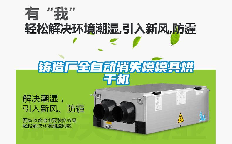 鑄造廠全自動消失模模具烘幹機