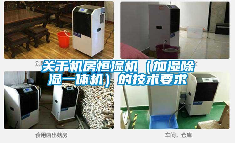關於機房恒濕機（加濕91看片网站视频一體機）的技術要求