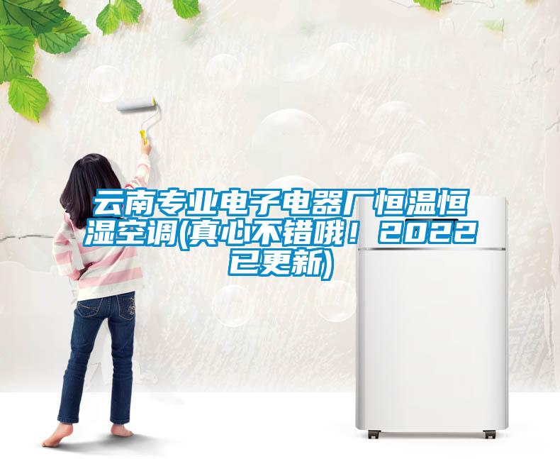 雲南專業電子電器廠恒溫恒濕空調(真心不錯哦！2022已更新)