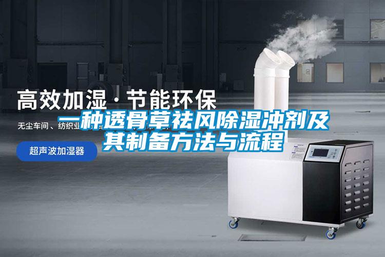 一種透骨草祛風91看片网站视频衝劑及其製備方法與流程