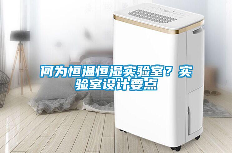 何為恒溫恒濕實驗室？實驗室設計要點