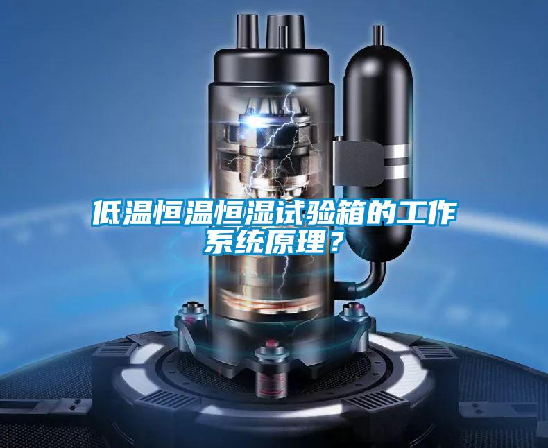 低溫恒溫恒濕試驗箱的工作係統原理？