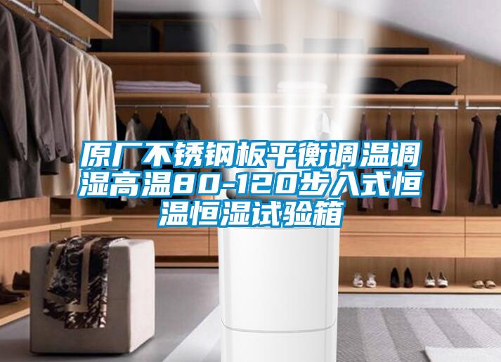 原廠不鏽鋼板平衡調溫調濕高溫80-120步入式恒溫恒濕試驗箱