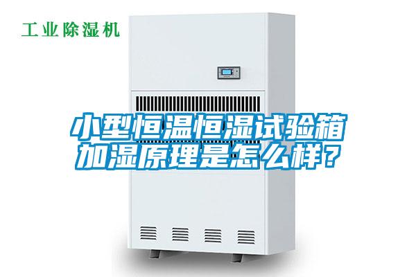 小型恒溫恒濕試驗箱加濕原理是怎麽樣？
