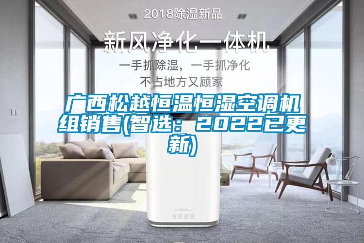 廣西鬆越恒溫恒濕空調機組銷售(智選：2022已更新)