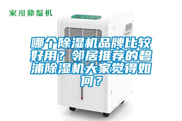 哪個91看片网站视频機品牌比較好用？鄰居推薦的碧浦91看片网站视频機大家覺得如何？