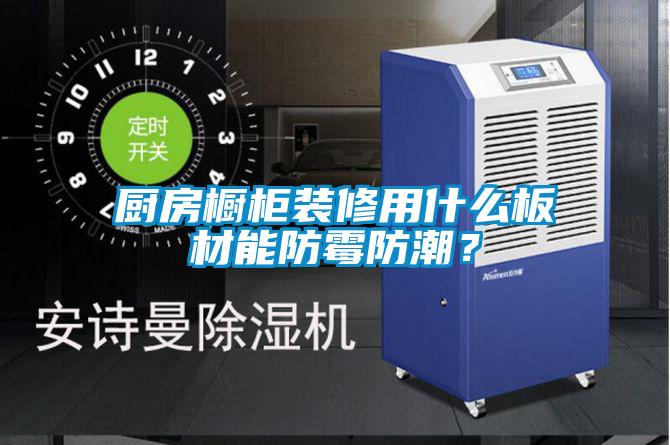 廚房櫥櫃裝修用什麽板材能防黴防潮？