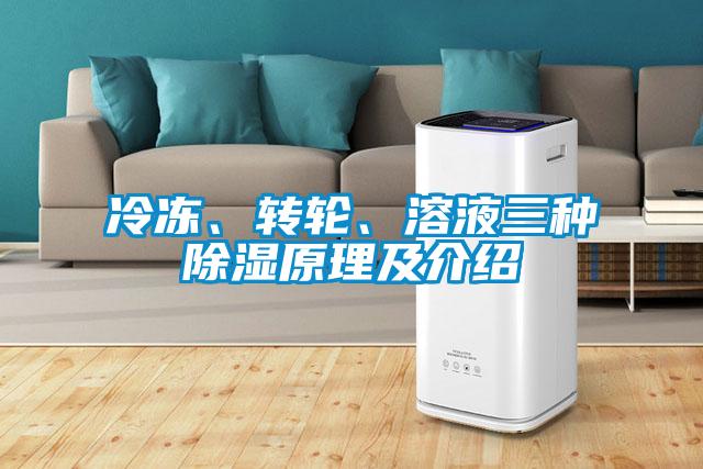 冷凍、轉輪、溶液三種91看片网站视频原理及介紹