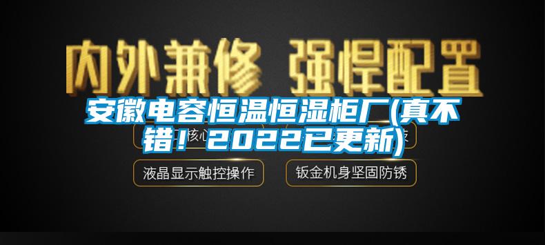 安徽電容恒溫恒濕櫃廠(真不錯！2022已更新)