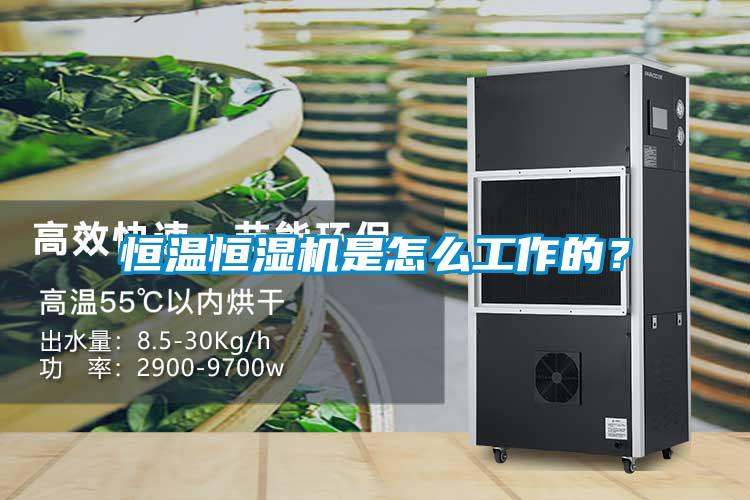 恒溫恒濕機是怎麽工作的？