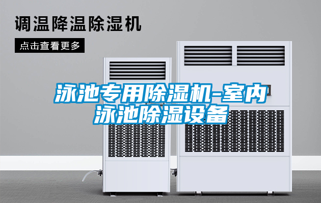 泳池專用91看片网站视频機-室內泳池91看片网站视频設備