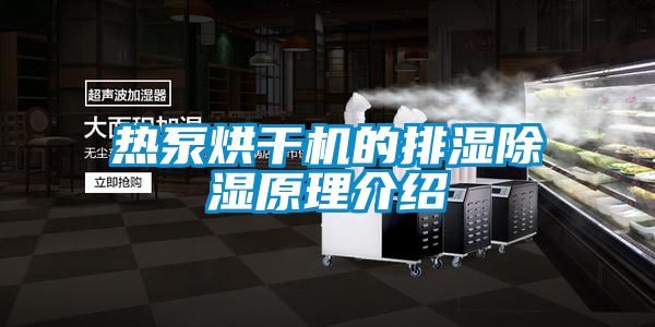 熱泵烘幹機的排濕91看片网站视频原理介紹