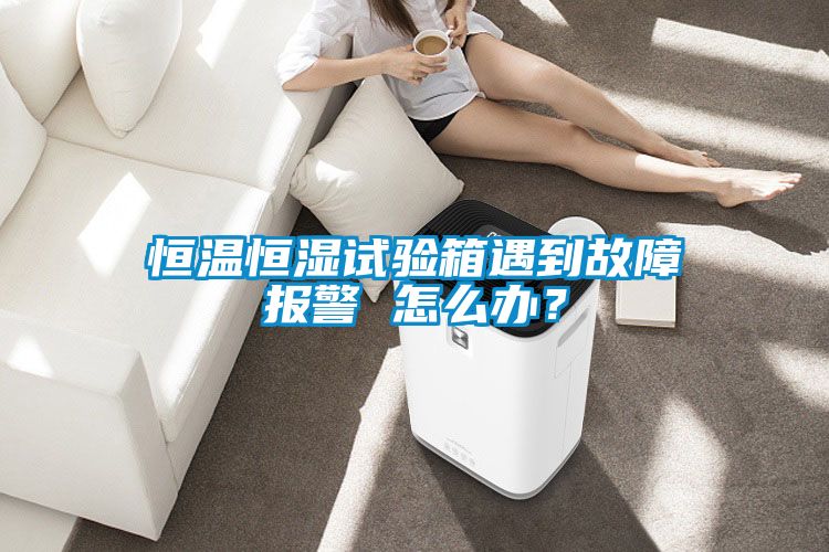 恒溫恒濕試驗箱遇到故障報警 怎麽辦？