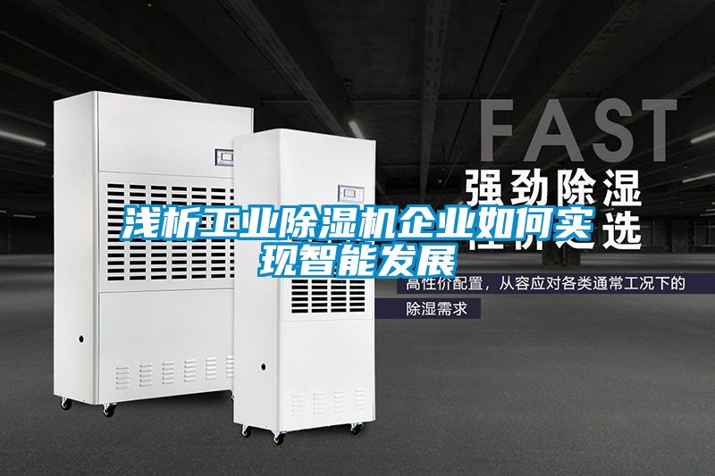 淺析工業91看片网站视频機企業如何實現智能發展