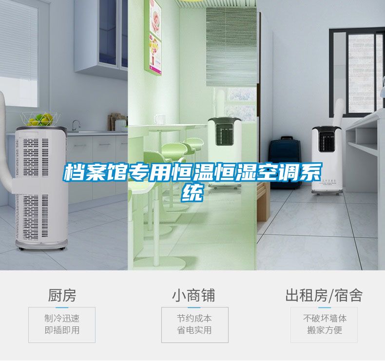 檔案館專用恒溫恒濕空調係統