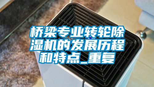 橋梁專業轉輪91看片网站视频機的發展曆程和特點_重複