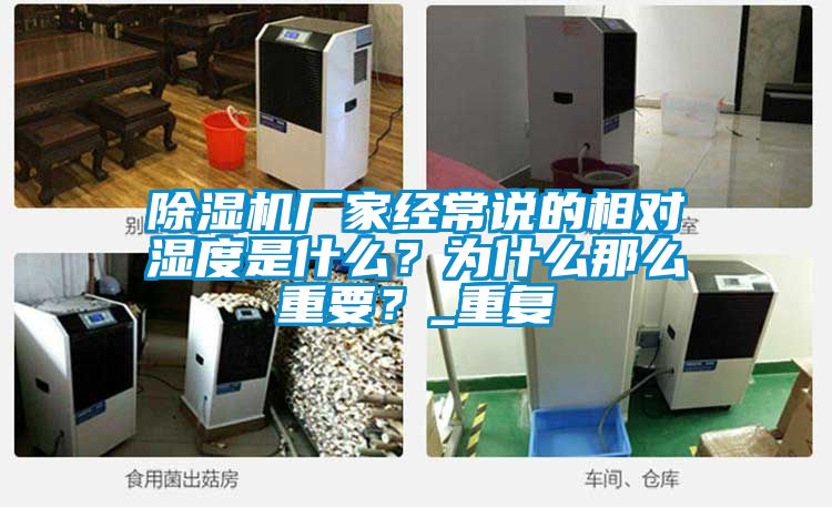 91看片网站视频機廠家經常說的相對濕度是什麽？為什麽那麽重要？_重複