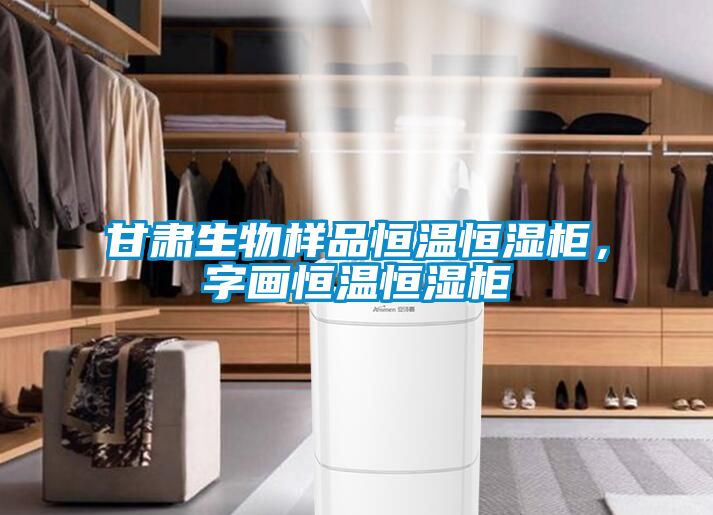 甘肅生物樣品恒溫恒濕櫃，字畫恒溫恒濕櫃