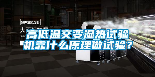 高低溫交變濕熱試驗機靠什麽原理做試驗？