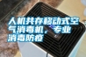人機共存移動式空氣消毒機，專業消毒防疫