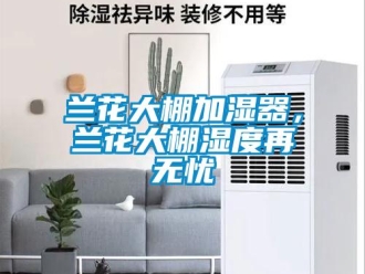 行業免费污视频看片APP蘭花大棚加濕器，蘭花大棚濕度再無憂