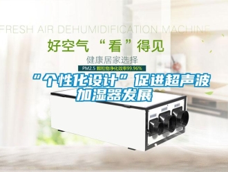 常見問題“個性化設計”促進超聲波加濕器發展