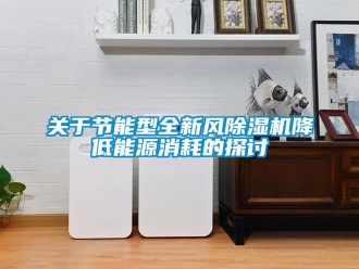 行業免费污视频看片APP關於節能型全新風91看片网站视频機降低能源消耗的探討